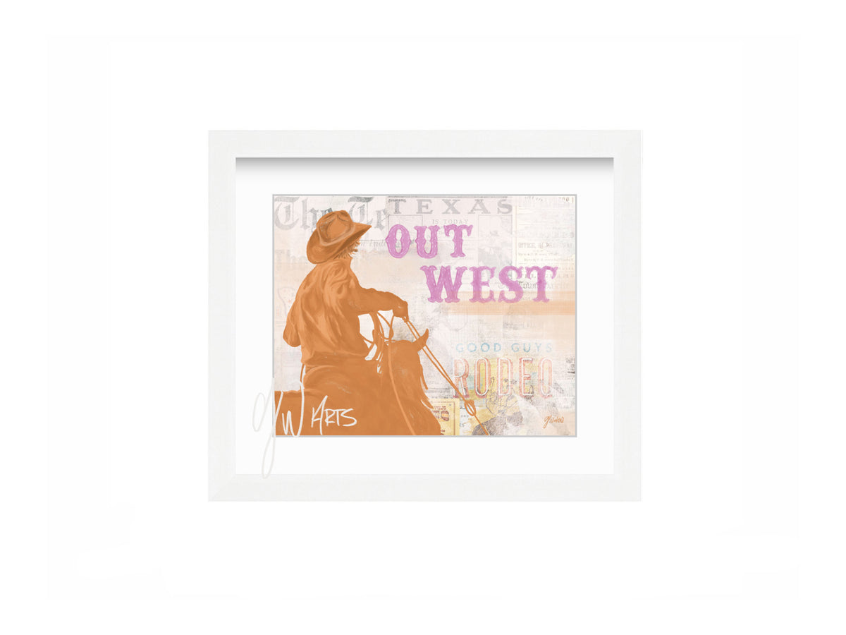 Out West Framed